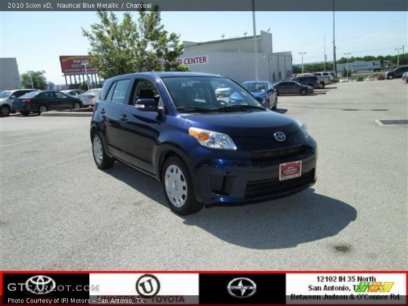 Nautical Blue Metallic / Charcoal 2010 Scion xD