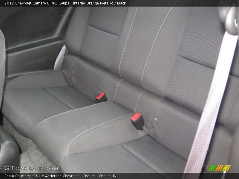 Inferno Orange Metallic / Black 2012 Chevrolet Camaro LT/RS Coupe