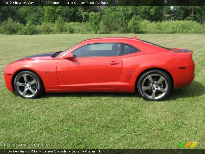  2012 Camaro LT/RS Coupe Inferno Orange Metallic
