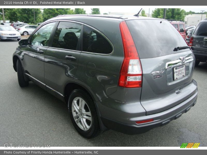 Polished Metal Metallic / Black 2010 Honda CR-V EX
