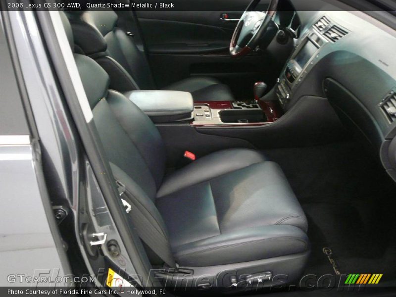 Quartz Shadow Metallic / Black 2006 Lexus GS 300 AWD