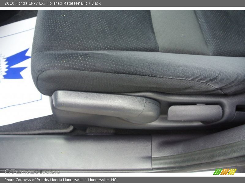 Polished Metal Metallic / Black 2010 Honda CR-V EX