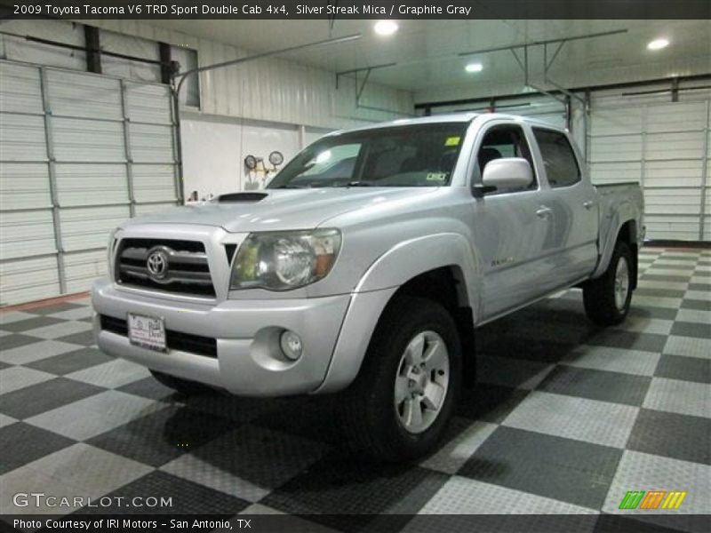 Silver Streak Mica / Graphite Gray 2009 Toyota Tacoma V6 TRD Sport Double Cab 4x4