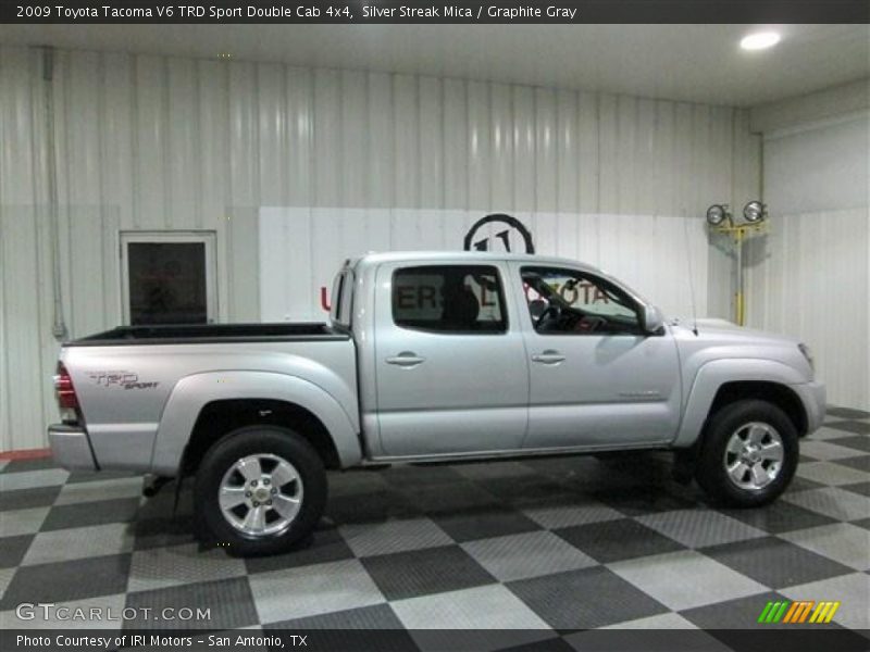 Silver Streak Mica / Graphite Gray 2009 Toyota Tacoma V6 TRD Sport Double Cab 4x4