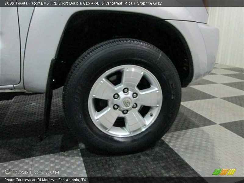 Silver Streak Mica / Graphite Gray 2009 Toyota Tacoma V6 TRD Sport Double Cab 4x4
