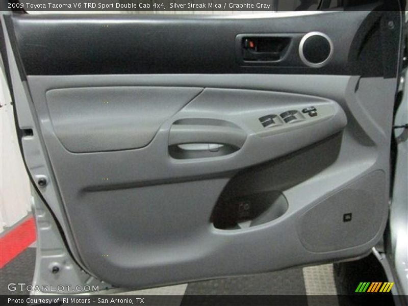 Silver Streak Mica / Graphite Gray 2009 Toyota Tacoma V6 TRD Sport Double Cab 4x4