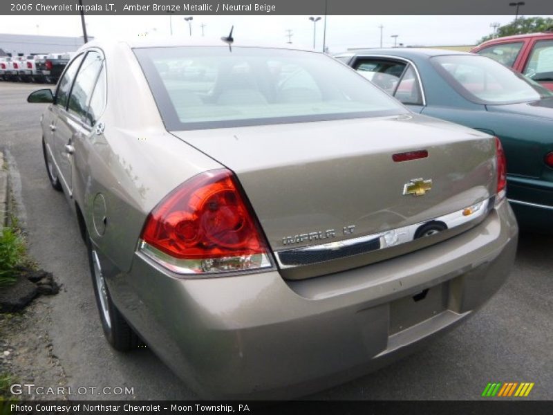 Amber Bronze Metallic / Neutral Beige 2006 Chevrolet Impala LT