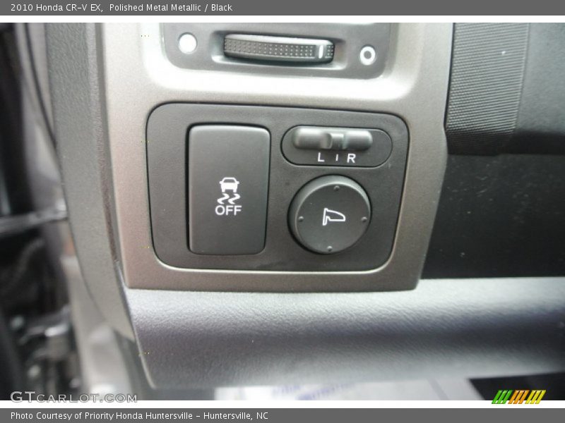 Polished Metal Metallic / Black 2010 Honda CR-V EX