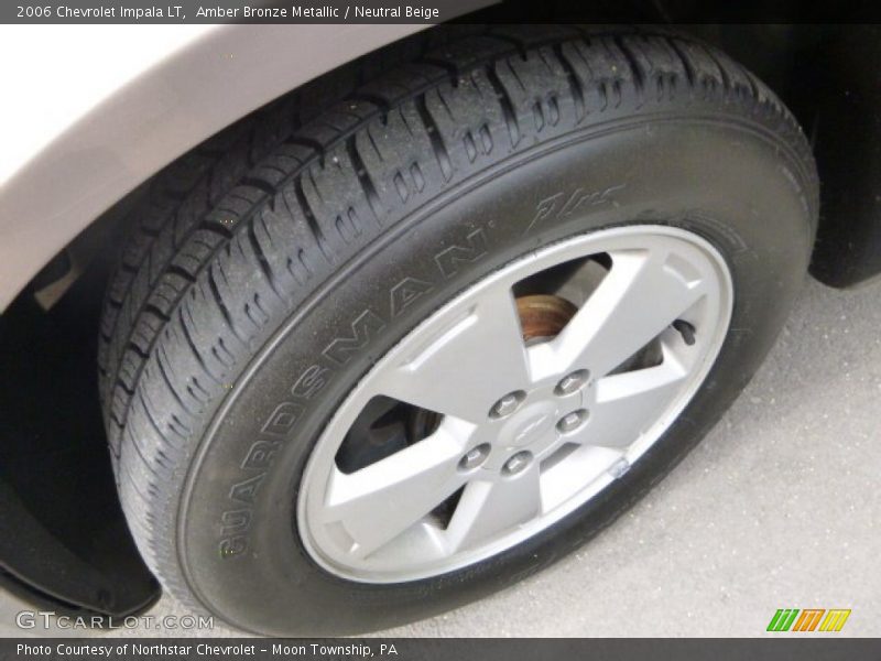 Amber Bronze Metallic / Neutral Beige 2006 Chevrolet Impala LT