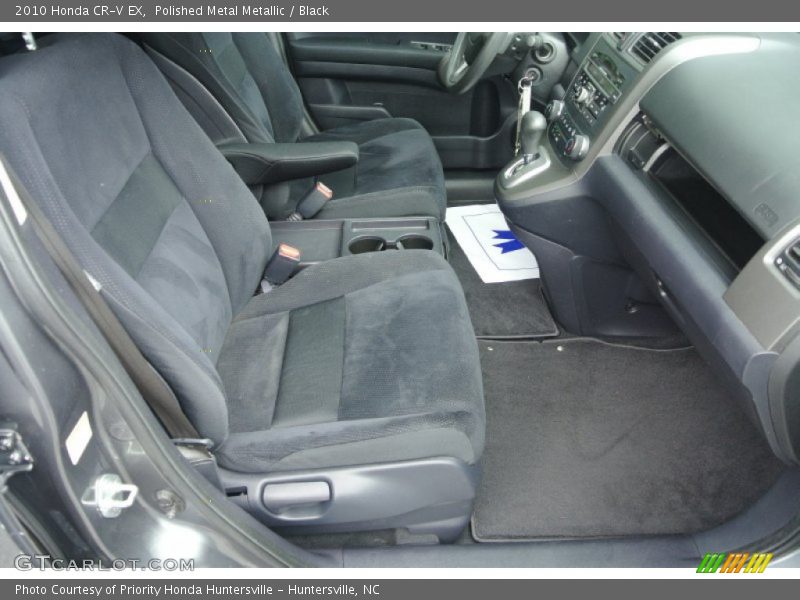 Polished Metal Metallic / Black 2010 Honda CR-V EX