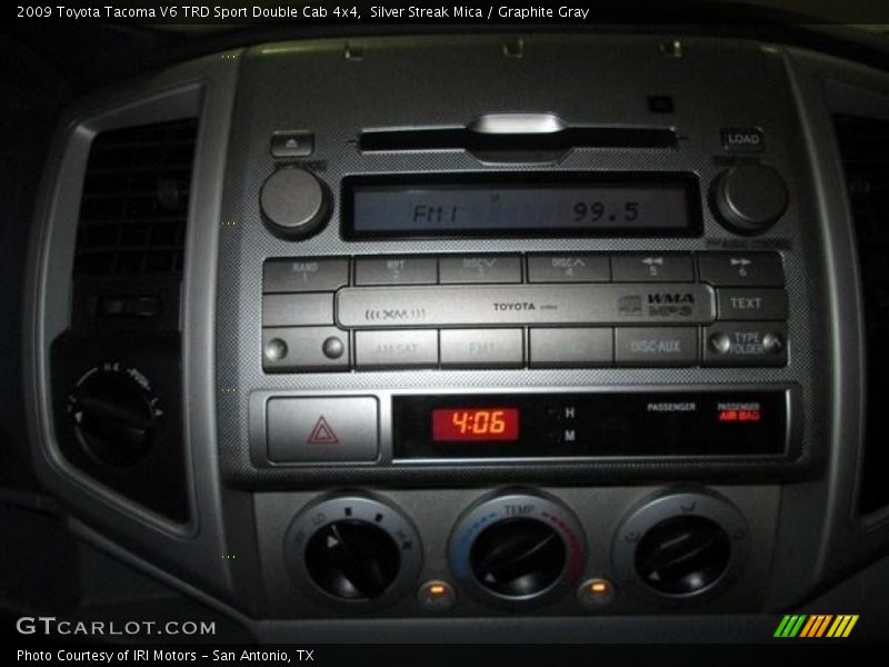 Silver Streak Mica / Graphite Gray 2009 Toyota Tacoma V6 TRD Sport Double Cab 4x4