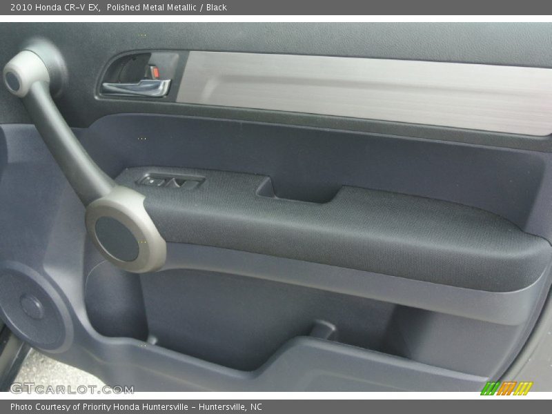 Polished Metal Metallic / Black 2010 Honda CR-V EX