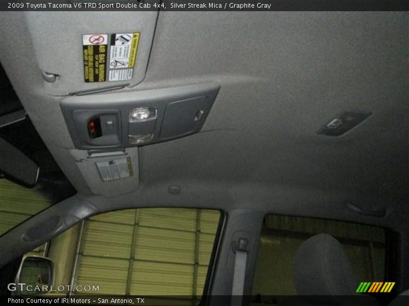Silver Streak Mica / Graphite Gray 2009 Toyota Tacoma V6 TRD Sport Double Cab 4x4