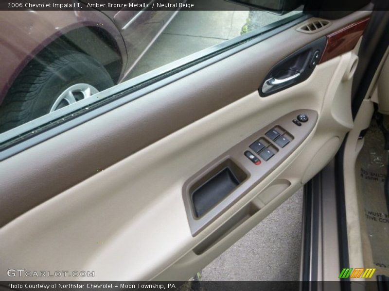 Amber Bronze Metallic / Neutral Beige 2006 Chevrolet Impala LT