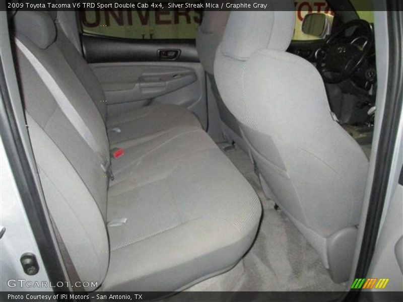 Silver Streak Mica / Graphite Gray 2009 Toyota Tacoma V6 TRD Sport Double Cab 4x4