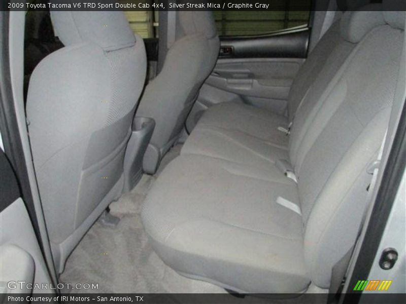 Silver Streak Mica / Graphite Gray 2009 Toyota Tacoma V6 TRD Sport Double Cab 4x4