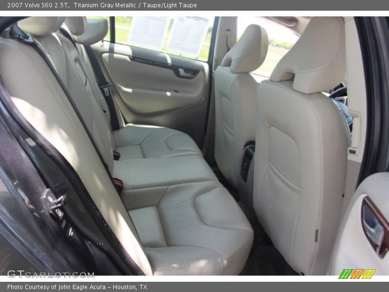 Titanium Gray Metallic / Taupe/Light Taupe 2007 Volvo S60 2.5T