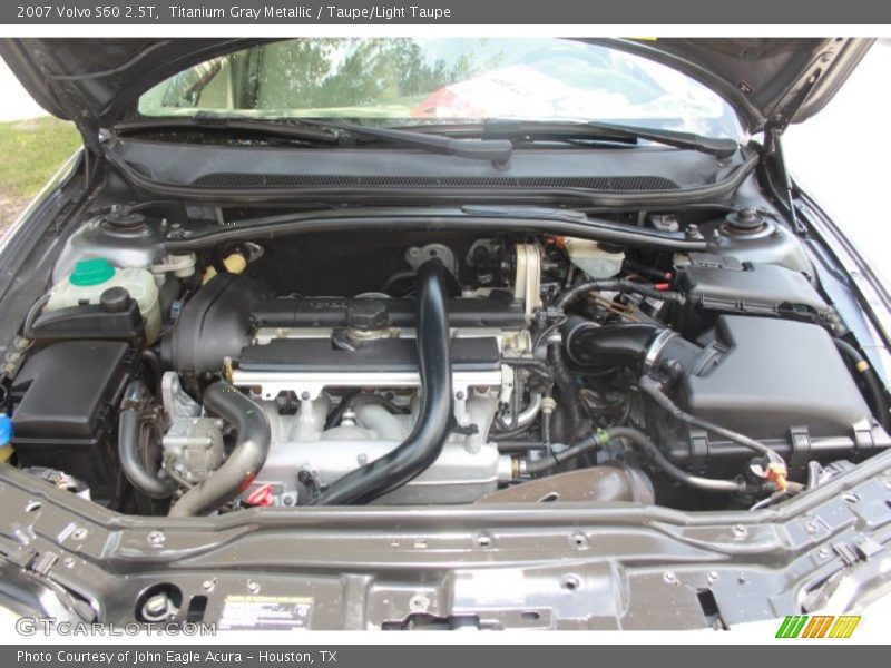 Titanium Gray Metallic / Taupe/Light Taupe 2007 Volvo S60 2.5T