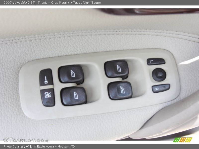Titanium Gray Metallic / Taupe/Light Taupe 2007 Volvo S60 2.5T