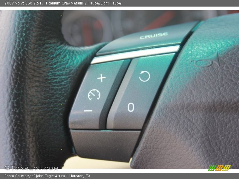 Titanium Gray Metallic / Taupe/Light Taupe 2007 Volvo S60 2.5T