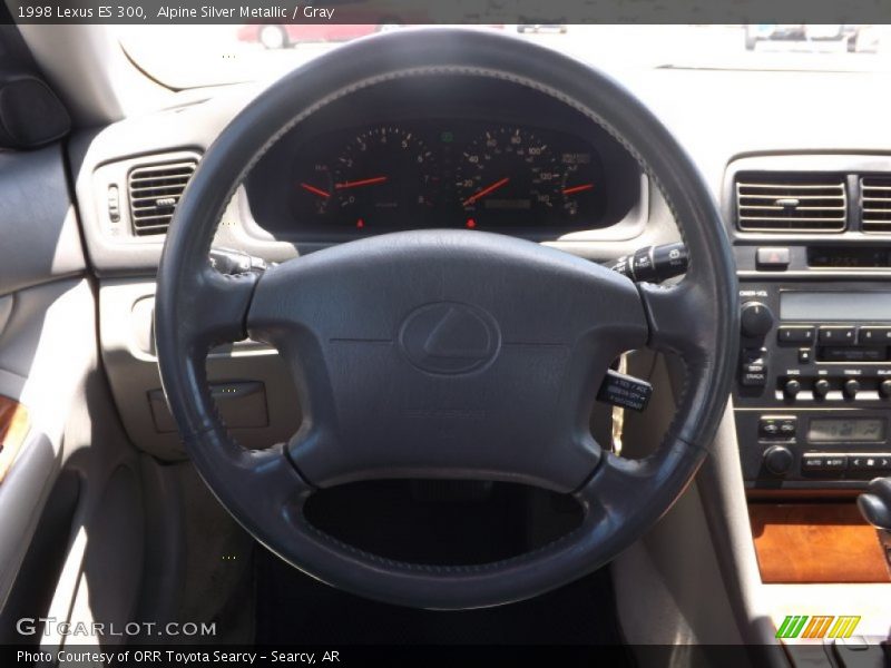 Alpine Silver Metallic / Gray 1998 Lexus ES 300