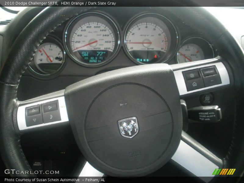 HEMI Orange / Dark Slate Gray 2010 Dodge Challenger SRT8