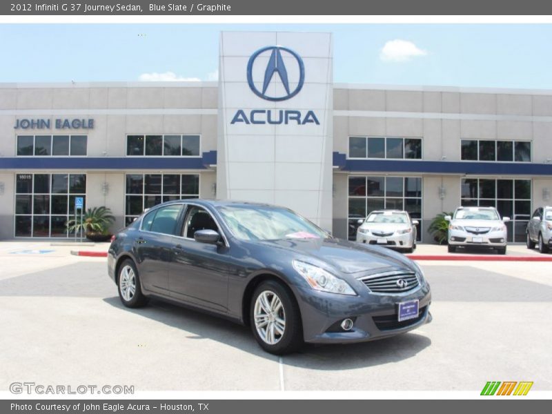 Blue Slate / Graphite 2012 Infiniti G 37 Journey Sedan