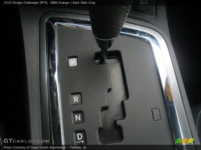 HEMI Orange / Dark Slate Gray 2010 Dodge Challenger SRT8