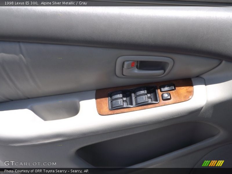 Alpine Silver Metallic / Gray 1998 Lexus ES 300