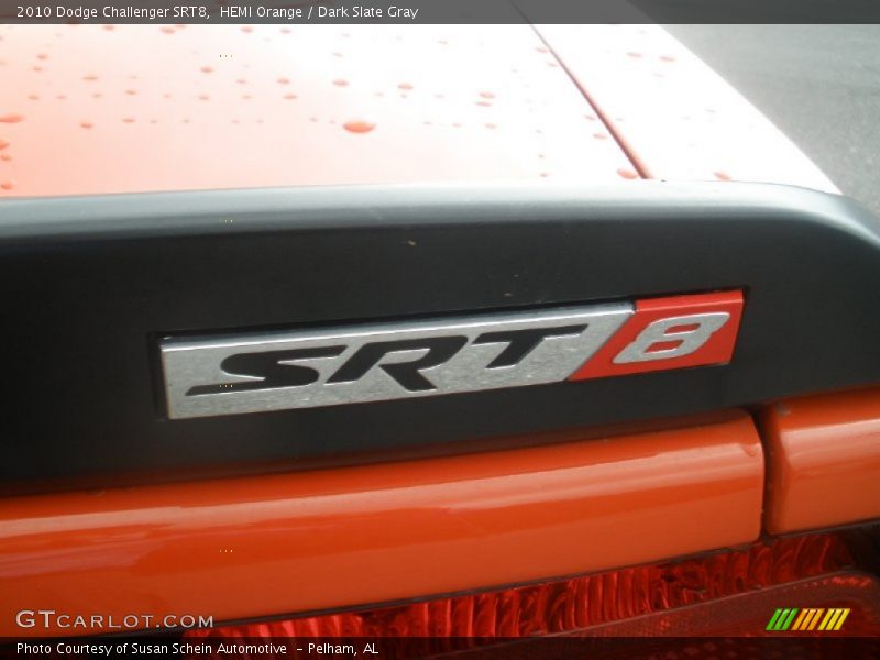 HEMI Orange / Dark Slate Gray 2010 Dodge Challenger SRT8