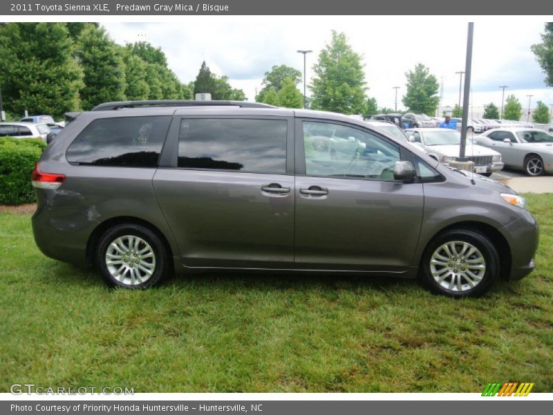 Predawn Gray Mica / Bisque 2011 Toyota Sienna XLE
