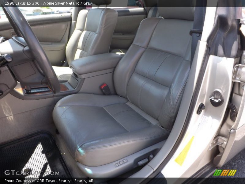 Alpine Silver Metallic / Gray 1998 Lexus ES 300
