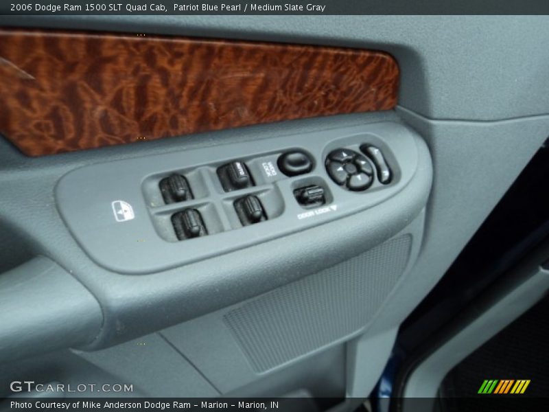 Patriot Blue Pearl / Medium Slate Gray 2006 Dodge Ram 1500 SLT Quad Cab