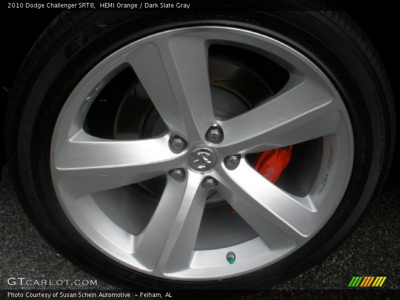 HEMI Orange / Dark Slate Gray 2010 Dodge Challenger SRT8