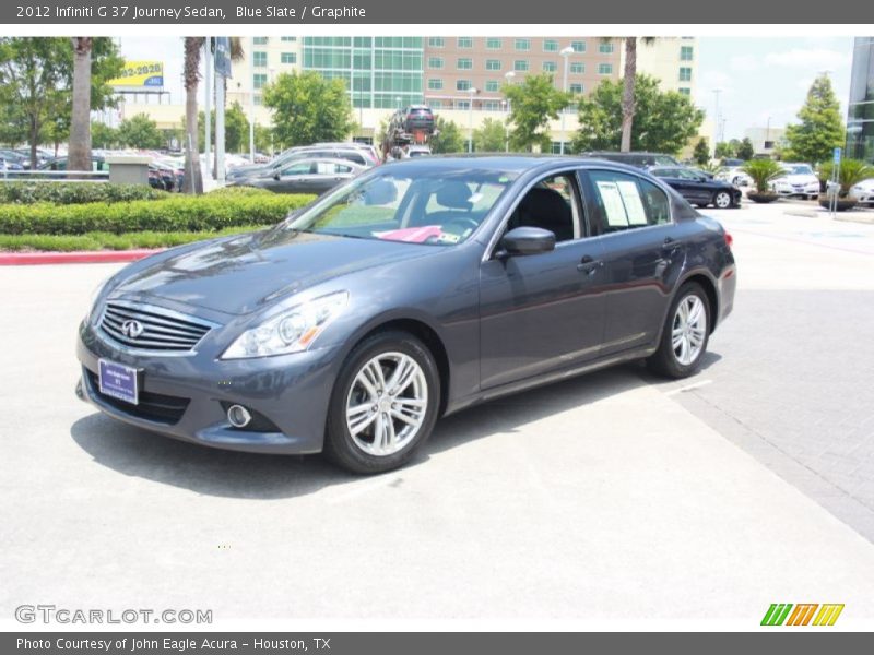 Blue Slate / Graphite 2012 Infiniti G 37 Journey Sedan