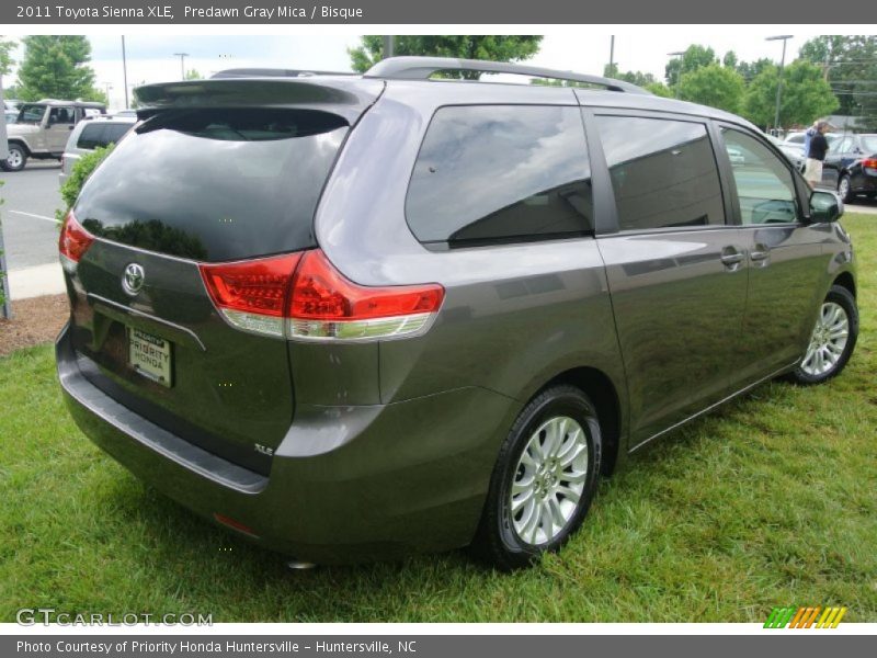 Predawn Gray Mica / Bisque 2011 Toyota Sienna XLE
