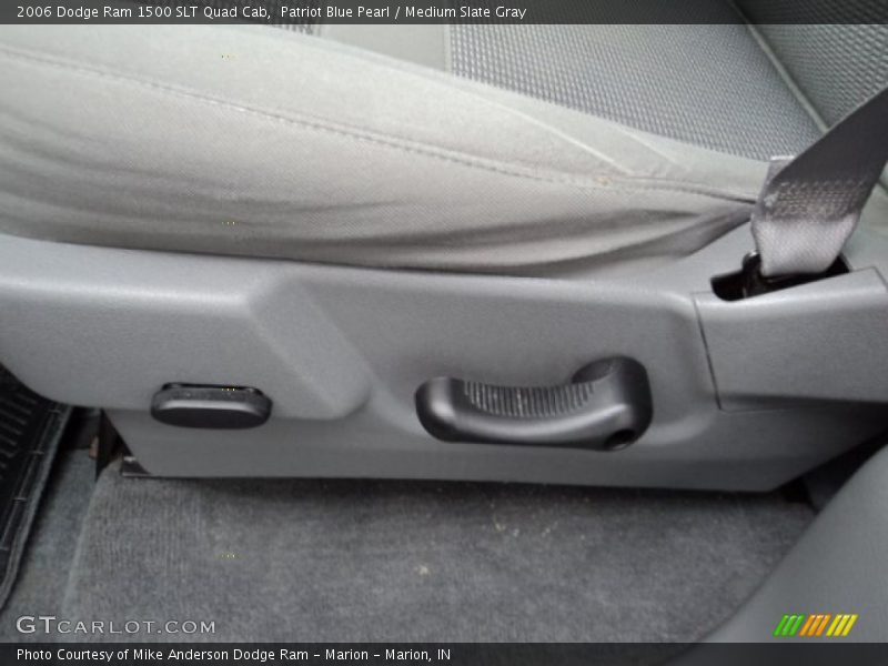 Patriot Blue Pearl / Medium Slate Gray 2006 Dodge Ram 1500 SLT Quad Cab