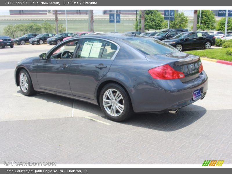 Blue Slate / Graphite 2012 Infiniti G 37 Journey Sedan