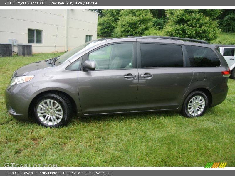 Predawn Gray Mica / Bisque 2011 Toyota Sienna XLE