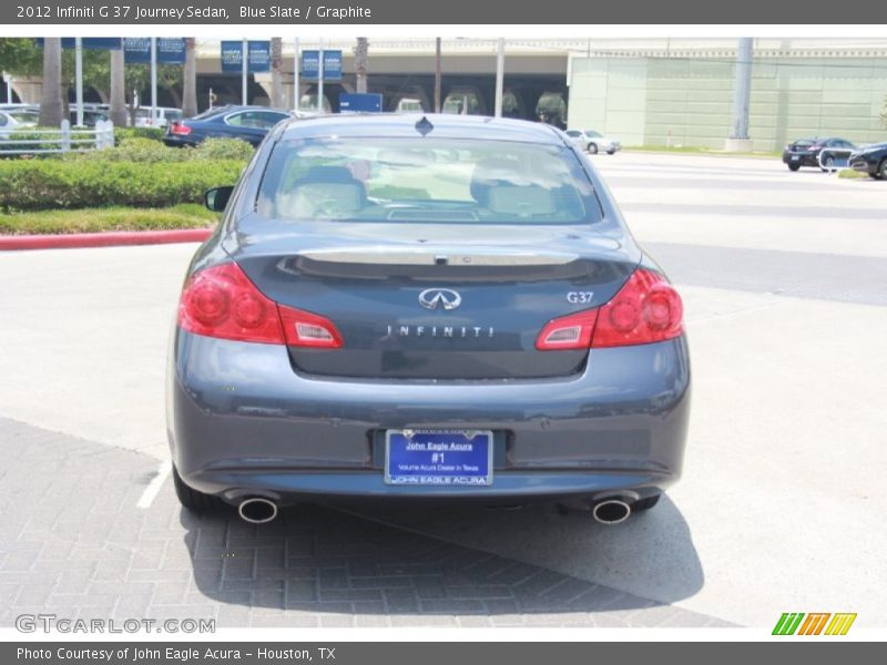 Blue Slate / Graphite 2012 Infiniti G 37 Journey Sedan