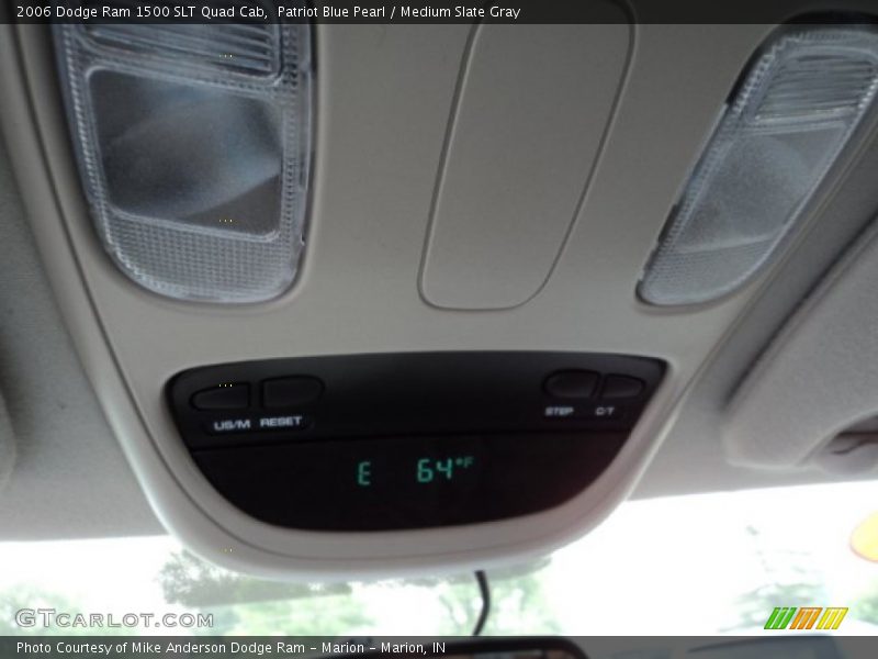 Patriot Blue Pearl / Medium Slate Gray 2006 Dodge Ram 1500 SLT Quad Cab