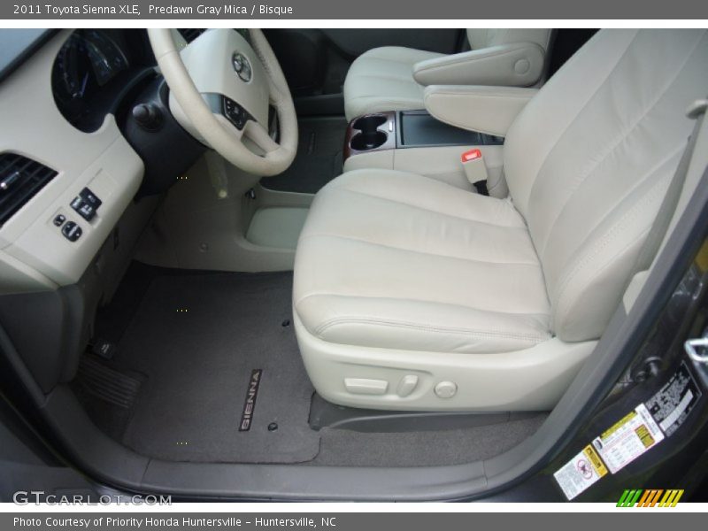 Predawn Gray Mica / Bisque 2011 Toyota Sienna XLE