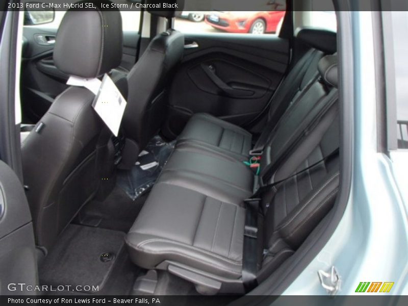 Ice Storm / Charcoal Black 2013 Ford C-Max Hybrid SEL