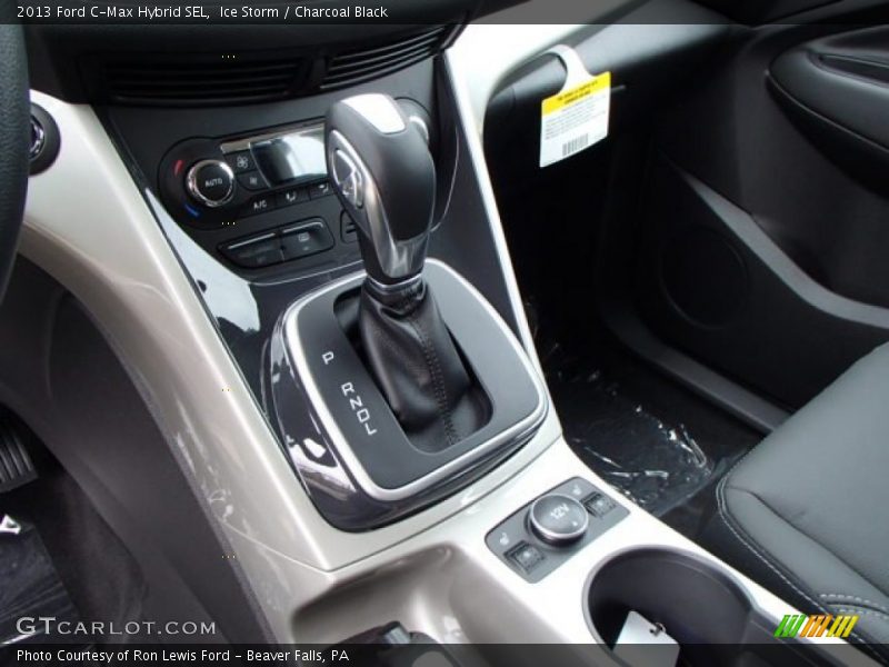 Ice Storm / Charcoal Black 2013 Ford C-Max Hybrid SEL