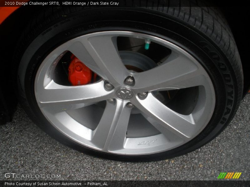 HEMI Orange / Dark Slate Gray 2010 Dodge Challenger SRT8