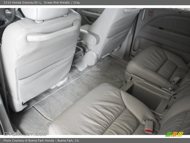 Ocean Mist Metallic / Gray 2010 Honda Odyssey EX-L