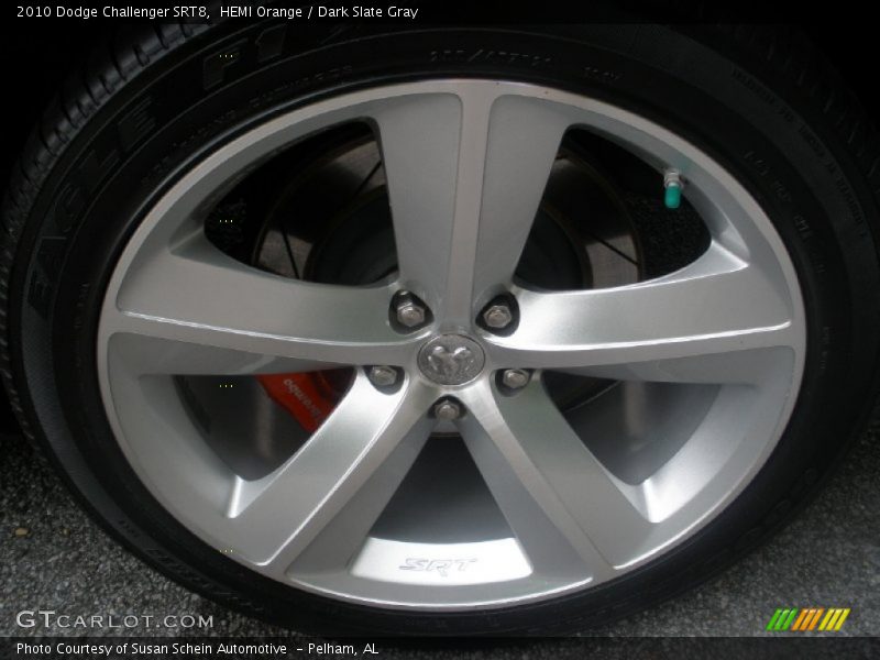 HEMI Orange / Dark Slate Gray 2010 Dodge Challenger SRT8