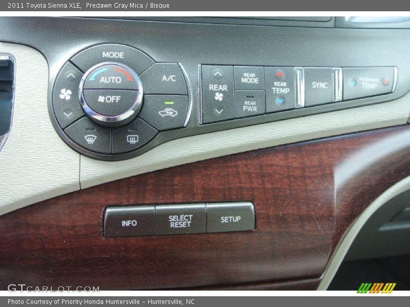 Predawn Gray Mica / Bisque 2011 Toyota Sienna XLE