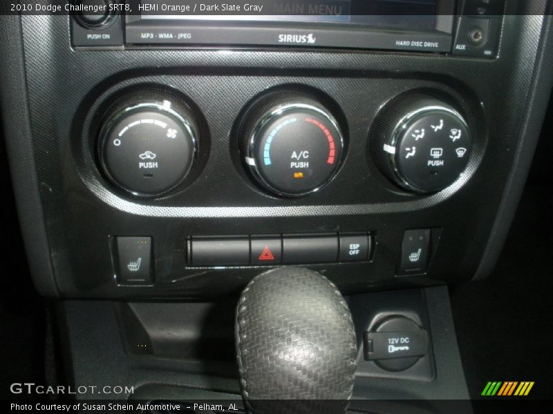 HEMI Orange / Dark Slate Gray 2010 Dodge Challenger SRT8