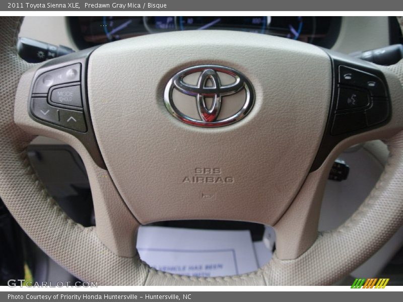 Predawn Gray Mica / Bisque 2011 Toyota Sienna XLE